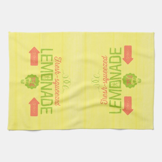 Fresh Squeeeeeeze Lemonade Geschirrtuch (Horizontal)
