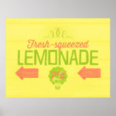 Fresh Squeeeeeeze Lemonade Poster (Vorne)
