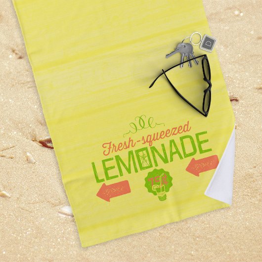 Fresh Squeeeeeeze Lemonade Strandtuch