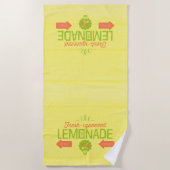 Fresh Squeeeeeeze Lemonade Strandtuch (Vorderseite)