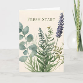 Fresh Start – Botanical Spring Greeting Card Karte