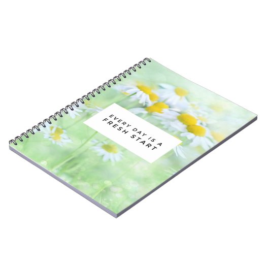 Fresh Start Spiral Foto Notebook Notizblock (Linke Seite)