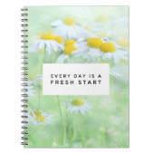 Fresh Start Spiral Foto Notebook Notizblock (Vorderseite)