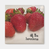Fresh Strawberries Magnet (Vorne)
