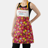Fresh Strawberry and Lemon Pattern Schürze (InSitu)