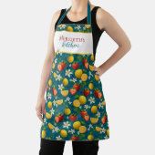 Fresh Strawberry and Lemon Pattern Schürze (InSitu)