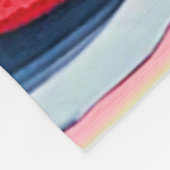 Fresh Strawberry Bowl Fleecedecke (Ecke)