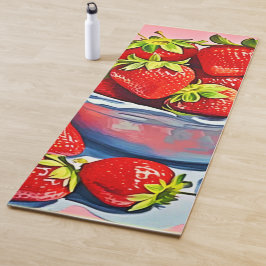 Fresh Strawberry Bowl Yogamatte