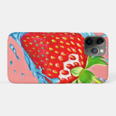 Fresh Strawberry Burst Case-Mate iPhone Hülle (Rückseite (Horizontal))