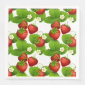 Fresh Strawberry Serviette (Vorderseite)