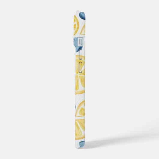 Fresh Summer Lemon Fruit Stylish iPhone Case iPhone 15 Hülle (Linke Seite)