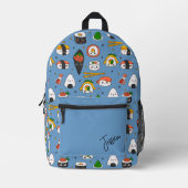 Fresh Sushi Bedruckter Rucksack (Vorderseite)
