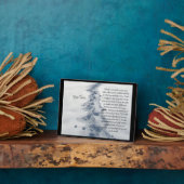 Fresh Tracks Inspirational Fotoplatte (Seite)