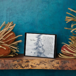 Fresh Tracks Inspirational Fotoplatte