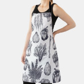 Fresh vegetables seamless pattern. Broccoli, carro Schürze (InSitu)