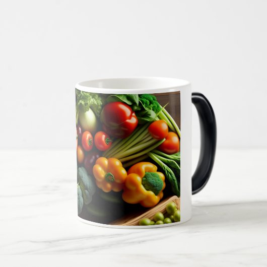 Fresh Veggie Sortiment Morphing Tasse (VorderseiteRechts)