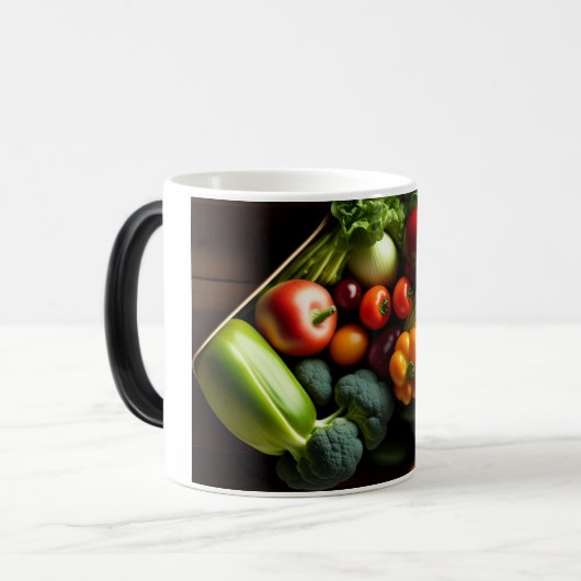 Fresh Veggie Sortiment Morphing Tasse (Vorderseite Links)