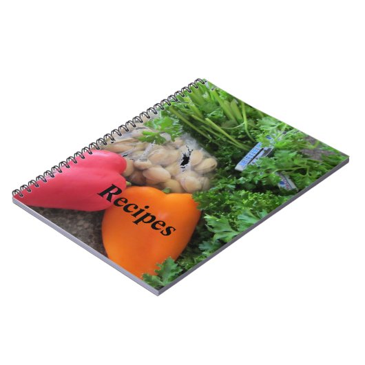 Fresh Veggies Notizblock (Linke Seite)