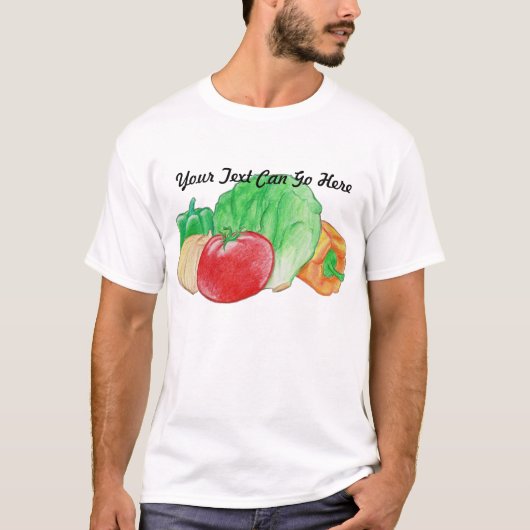 Fresh Veggies Shirt (Vorderseite)