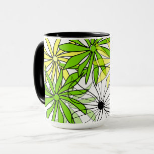 Fresh Vibes: Farbenfroher Blumencoffee Cup Tasse