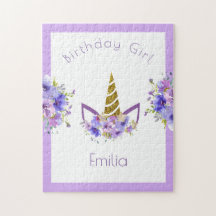 Fresh Violet | Einhornmädchen Geburtstag