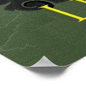 Fresh Vivid Colorful Fun Happy Poster (Ecke)