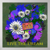 Fresh Vivid Colorful Fun Happy Poster (Vorne)