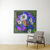 Fresh Vivid Colorful Fun Happy Wandteppich (Beispiel (Horizontal))