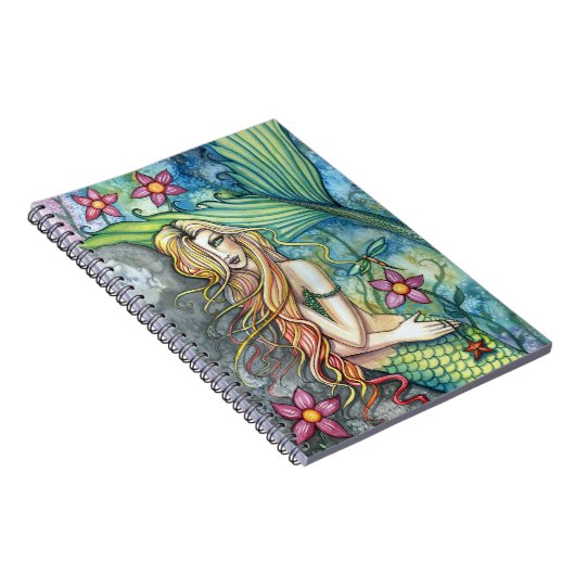 Fresh Water Mermaid Notebook Notizblock (Rechte Seite)