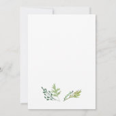 Fresh Watermelon Einladung zum Geburtstag (Rückseite)