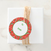Fresh Watermelon Geschenkanhänger (Beispiel)