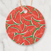 Fresh Watermelon Geschenkanhänger (Rückseite)
