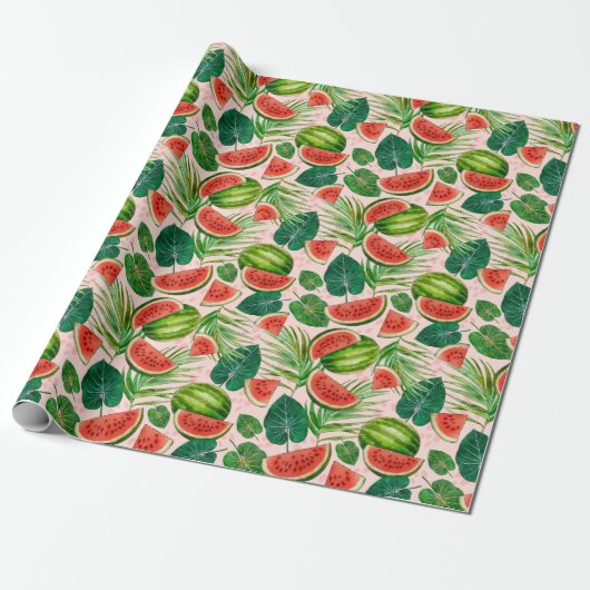 Fresh Watermelon Geschenkpapier (Ungerollt)