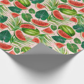 Fresh Watermelon Geschenkpapier (Ecke)