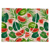 Fresh Watermelon Große Geschenktüte (Rückseite)