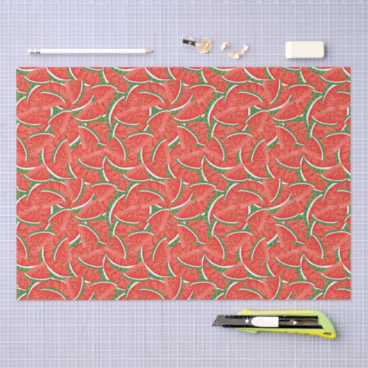 Fresh Watermelon Seidenpapier (Handwerk)