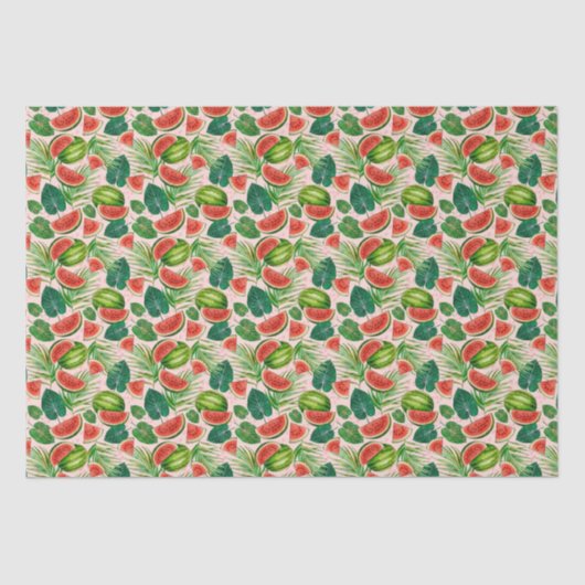Fresh Watermelon Seidenpapier (Vorderseite)