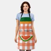 Fresh Watermelon Sommer-Schürze Schürze (Getragen)