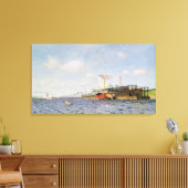 Fresh Wind on the Volga, 1895 Leinwanddruck (Insitu (Wohnzimmer))