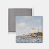 Fresh Wind on the Volga, 1895 Magnet (Vorderseite/Rückseite)