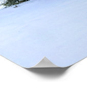 Fresh Winter Snow Poster (Ecke)