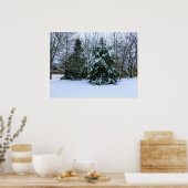 Fresh Winter Snow Poster (Küche)