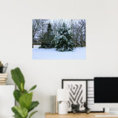 Fresh Winter Snow Poster (Heimbüro)