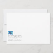 Fresh Winter Trees #170108 Mitteilungskarte (Rückseite)