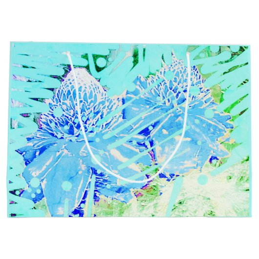 Fresh Women's Club Decor Geschenktasche Große Geschenktüte (Rückseite)