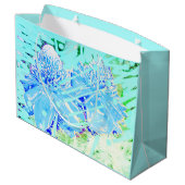 Fresh Women's Club Decor Geschenktasche Große Geschenktüte (Rückseite Schrägansicht)