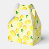 Fresh Yellow Lemons Geschenkschachtel (Rückseite)