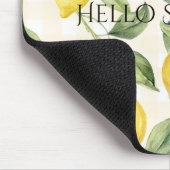 Fresh Yellow Lemons Mousepad (Ecke)