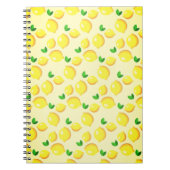 Fresh Yellow Lemons Notizblock (Vorderseite)