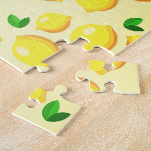 Fresh Yellow Lemons Puzzle (Seite)